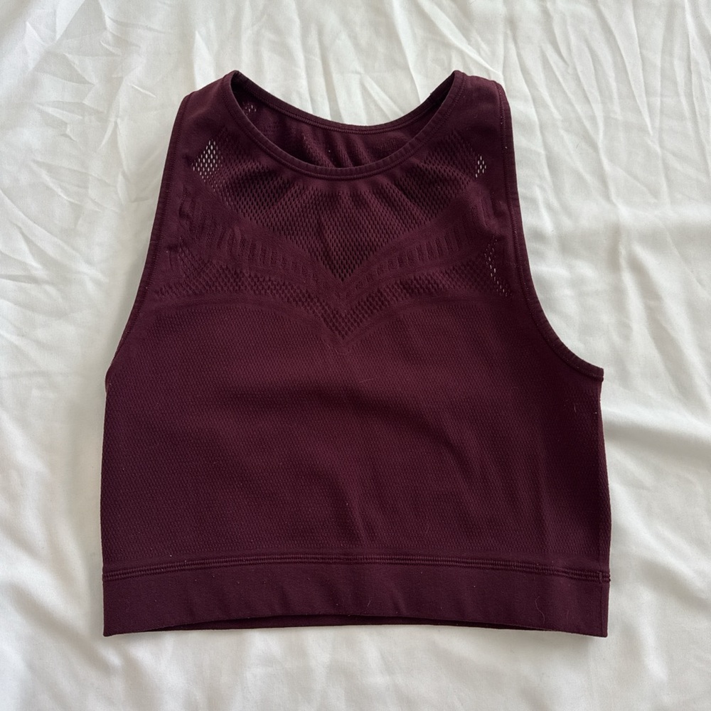 Lululemon Athletica Dark Red Tank Top